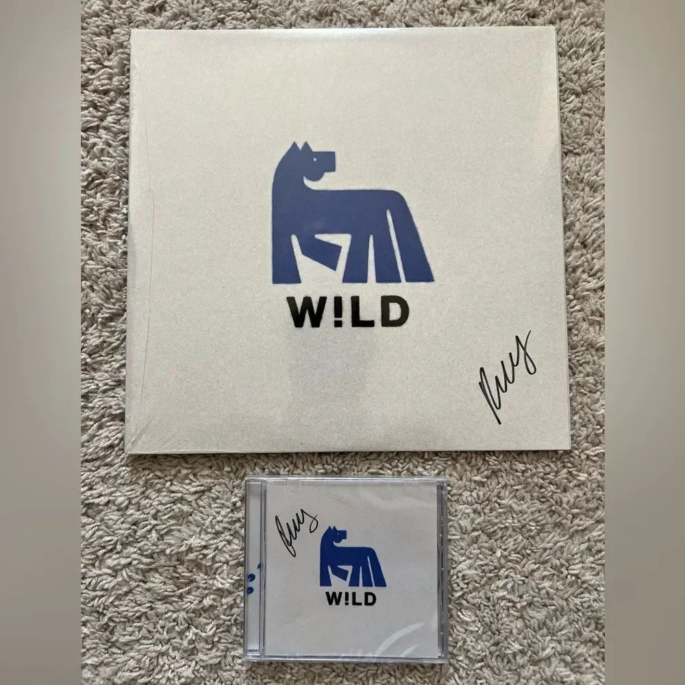 Lot of 2: Russ Wild W!LD Hand Signed / Autographed Vinyl LP & CD